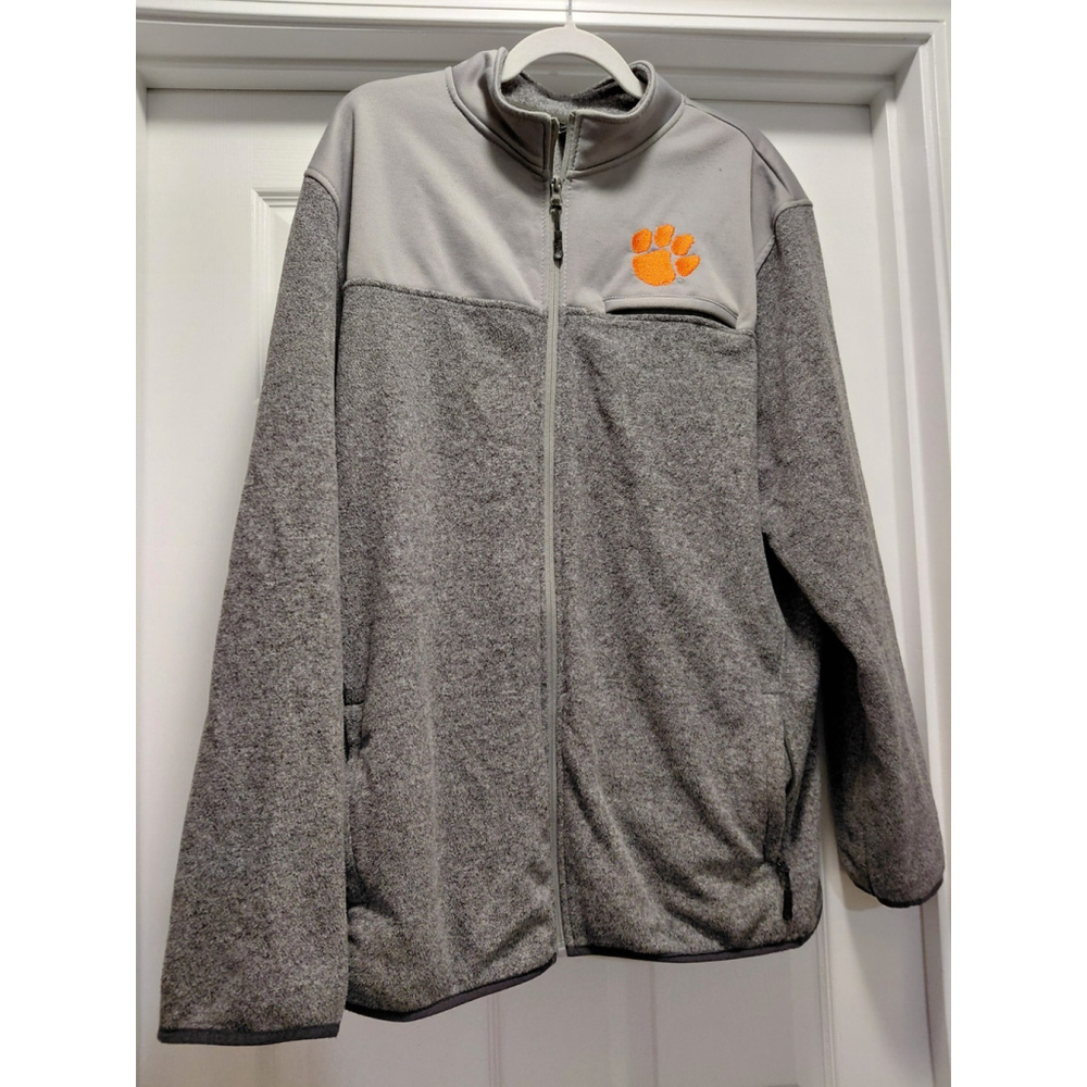 Men's Colosseum Athletics Clemson Tigers Zip Up Jacket Size XL NCAA Football